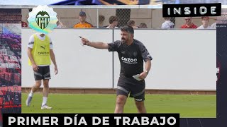 VCF INSIDE  PRIMER DIA VUELTA AL TRABAJO DEL VALENCIA CF [upl. by Francklyn]