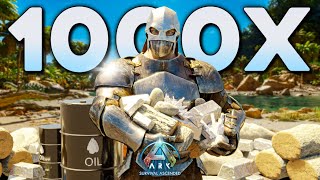 ARK Survival Ascended But Its 1000x PvP [upl. by Notseh]