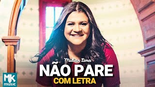 Midian Lima  Não Pare COM LETRA [upl. by Coad]