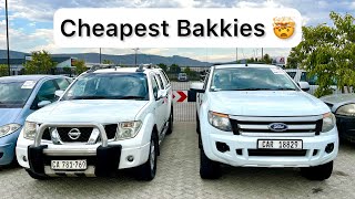 I FOUND The CHEAPEST Bakkies at Webuycars [upl. by Negroj925]