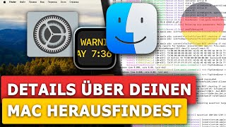 Woher kenne ich die technischen Eigenschaften und den Status meines Macs [upl. by Emmi]