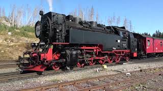 Harzer Schmalspurbahnen  Van Wernigerode naar Schierke op 21092024 [upl. by Allie]