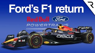 Ford’s F1 comeback with Red Bull and how it will work [upl. by Ilarrold779]