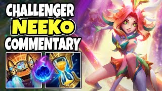 CHALLENGER SUPPORT PLAYS NEEKO  neeko support  143 League of Legends [upl. by Lennor654]