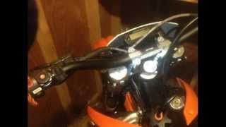 KTM SXF 350 ENDURO LIGHTING KIT FROM SICASS RACING [upl. by Amandie406]