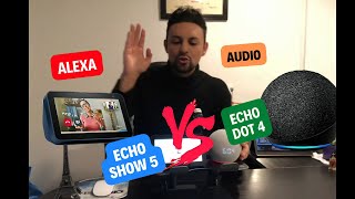 Echo Show 5 2nd Gen vs Echo Dot 4th Gen Audio Duelo de Alexa amazonalexa [upl. by Sela]