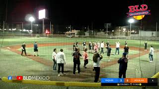 COLOSIO 1 TORNEO BBVA 2024 KICKBALL SCHEDULE YAQUIS VS AGUILAS [upl. by Kcirdnekal370]