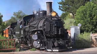 Durango and Silverton Narrow Gauge Railroad  America’s Most Scenic [upl. by Klara439]