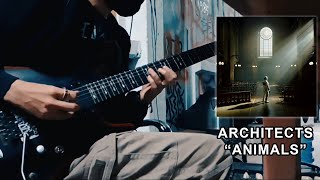 ANIMALS BY ARCHITECTS GUITAR COVER [upl. by Jeralee]