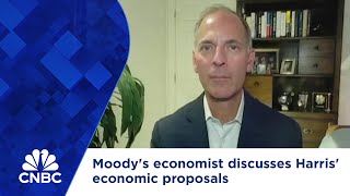 Moodys economist discusses Harris economic proposals [upl. by Alaunnoif]