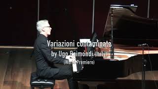 Ugo Raimondi Variazioni contaminate su un tema di Giovanni Canciani 2022  Pianist Benjamin Kopp [upl. by Nawtna]