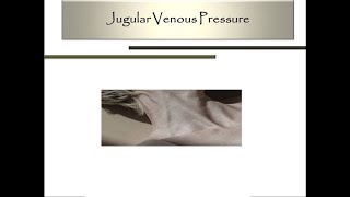 Examination of Jugular Venous Pressure and JVP waveform [upl. by Aggie833]