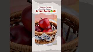 Apple Raita 🍎  Raita Recipe Epi 5  Vrat Ka Khana shorts ashortaday easyrecipes apple raita [upl. by Ttayw]