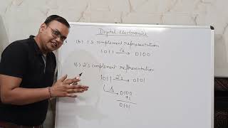 Basic Electronics  Number representation Ones Complement and Twos Complement [upl. by Neb]