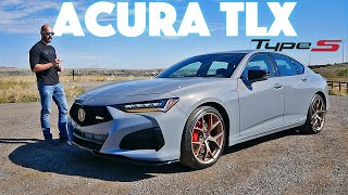 2025 Acura TLX TypeS Review amp Drive  SERIOUSLY underrated performance sedan [upl. by Alfeus]