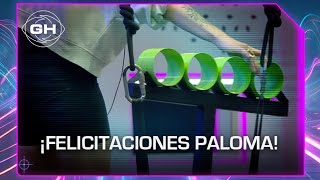 Paloma hizo una prueba del líder a la perfección 👏  Gran Hermano [upl. by Sherborne]