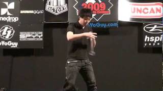 2009 World YoYo Contest 1A Champion Shinya Kido [upl. by Yerrot512]