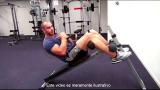 BANCO PARA GIMNASIO ABDOMINAL PLEGABLE [upl. by Bisset]