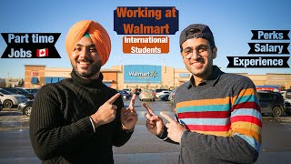 Working at Walmart in Canada  International Students  ਵਾਲਮਾਰਟ ਤਨਖਾਹ student walmart jobs [upl. by Walls345]