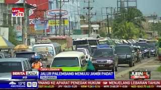 Jalur Palembang Menuju Jambi Padat [upl. by Nies]