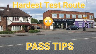 Morden test route no 4 top pass tips [upl. by Lambert]