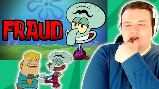 SPONGEBOB CONSPIRACY 1 The Squilliam Theory  AlexBaleFilms  Fort Master Reaction [upl. by Nhguavoj]