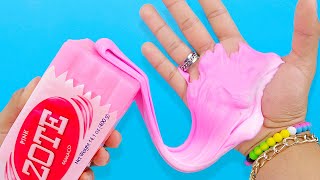 SLIME Probando Recetas 1 INGREDIENTE💦para hacer Slime Sin PEGAMENTO no BORAX  Lokos por el arte [upl. by Coonan]