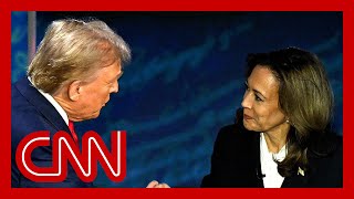 Mustwatch moments and analysis of Trump and Harris’s first presidential debate [upl. by Asreht]