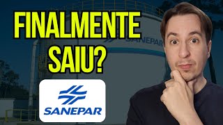 Sapr4 Sanepar saiu a indenização Vem Dividendos ai Ação tem disparado e agora  SAPR11 [upl. by Gae]