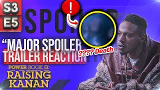 MAJOR SPOILER MAJOR DEATH CONFIRMED POWER BOOK 3 Raising Kanan Trailer Reaction  E5 [upl. by Daughtry]