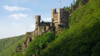 Castles on the Rhine River  TravelMovies [upl. by Jess684]