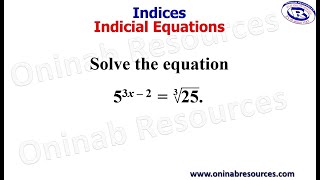 Indicial Equations [upl. by Nyre]