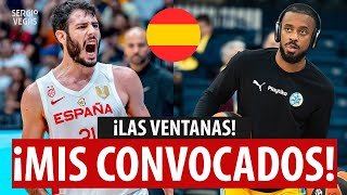 🏀🇪🇸 ¿LORENZO BROWN y JUANCHO ESTARÁN en la LISTA de ESPAÑA en las VENTANAS FIBA ¿VUELVE ALOCEN [upl. by Rodenhouse31]