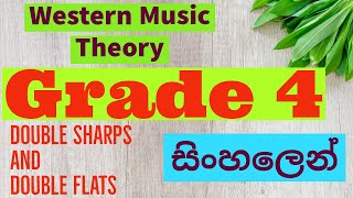 Double Sharp  Double Flat  Enharmonic Equivalent  සිංහලෙන් 06 [upl. by Nylyaj]