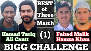 Hamad TariqAli Cantt VS Fahad MalikHamza khan1st Series Best of three Match 1🏏cricket [upl. by Brunk5]