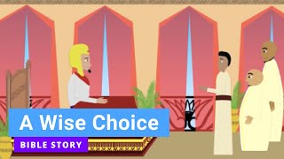 Bible story quotA Wise Choicequot  Kindergarten Year B Quarter 2 Episode 12  Gracelink [upl. by Grace]