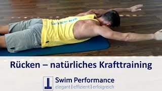 Krafttraining ohne Hilfsmittel Rücken stärken  Rückenmuskulatur zuhause trainieren [upl. by Gregoire]