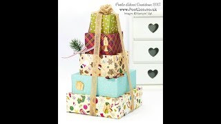 Pootles Advent Countdown 2017 3 Stack of Christmas Gift Boxes [upl. by Tarsus]