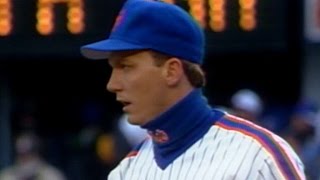 1988 NLCS Gm3 Cone closes out the game in relief [upl. by Pillow7]