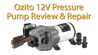 Ozito 12V DC Pressure Pump Review  Everything You Need To Know 3 Years Off Grid Water Pump [upl. by Ahsac169]