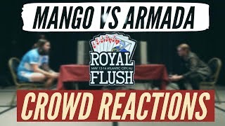 Royal Flush  Mang0 vs Armada CROWD REACTIONS  Extra Footage [upl. by Monto442]