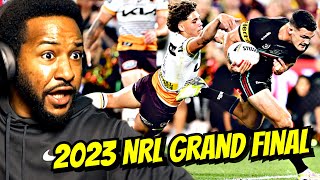 Penrith Panthers v Brisbane Broncos  2023 NRL Grand Final Highlights  Reaction [upl. by Irelav]