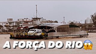 FORÇA DA ÁGUA Dificulta FERRY BOAT Itajaí SC ​⁠​⁠ BielTurismo [upl. by Barber]