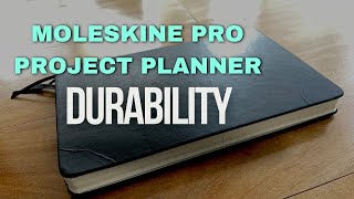 Moleskine Pro Project Planner DURABILITY [upl. by Mame]