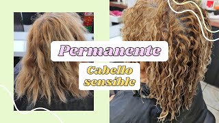 como hacer un permanente en cabello sensible  Lilyymakeuup [upl. by Luz863]