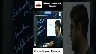 Class 12 Biology  Environment issues Controlling Air Pollution shorts biology neet [upl. by Adiel]