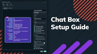 How to Display a Chat Box on Stream  Streamlabs Chat Box Overlay [upl. by Sairu902]