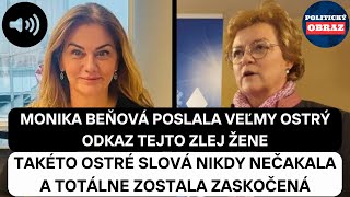 Europoslankyňa MONIKA BEŇOVÁ Reaguje Na Kontroverzné Správanie Poslanyňe [upl. by Sven]