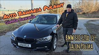 Auto Bawaria  Giełda BMW F30 320d 2015 rok Salon Polska Prezentacja [upl. by Drarrej]