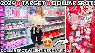 NEW 2024 TARGET DOLLAR SPOT VALENTINES DECOR 💕  Target Valentines Day Decorations for UNDER 5 [upl. by Divd585]